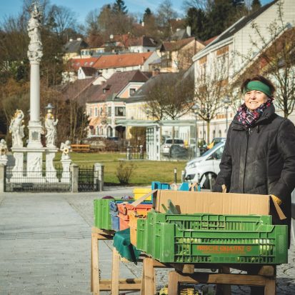 Markt am Wieserfeldplatz © Hannes Ecker Start 90