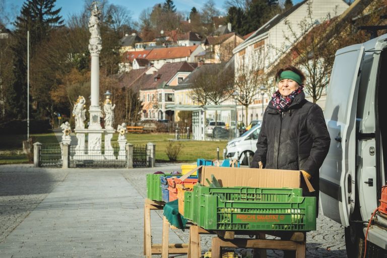 Markt am Wieserfeldplatz © Hannes Ecker Start 95